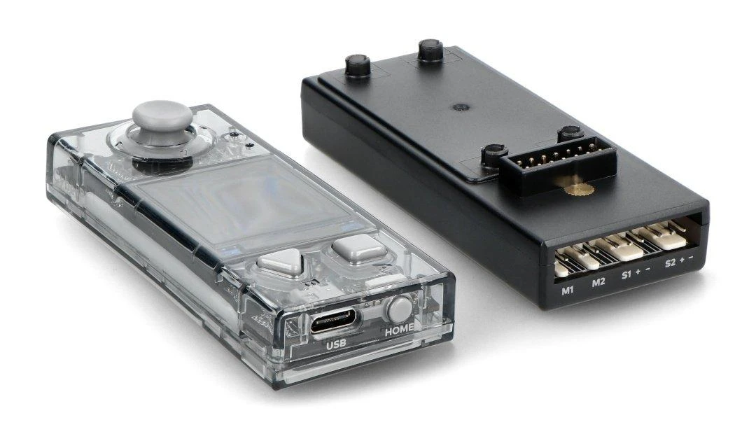 MakeBlock CyberPi Go Kit - rinkinys su mikrovaldikliu ir Pocket Shield