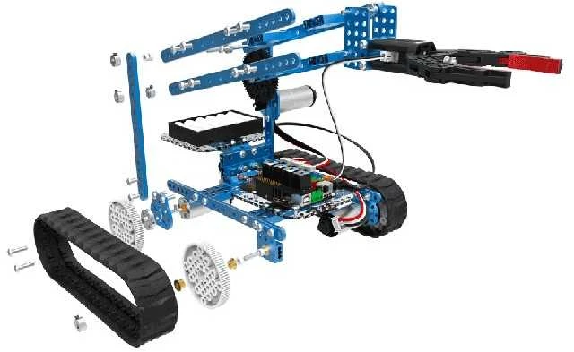 Robotas MakeBlock Ultimate 2.0, Bluetooth, mėlynas / 90040