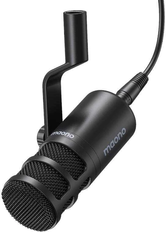 Maono PD100 mikrofonas juodas