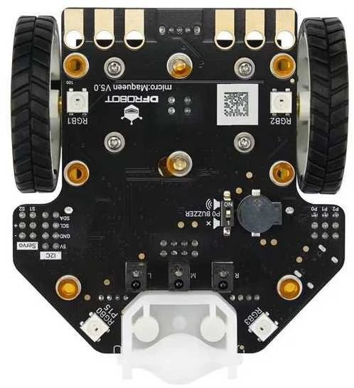 Maqueen Lite V5 – STEM edukacinis robotas, skirtas mokytis mikro:bitų programavimo – DFRobot MBT0046
