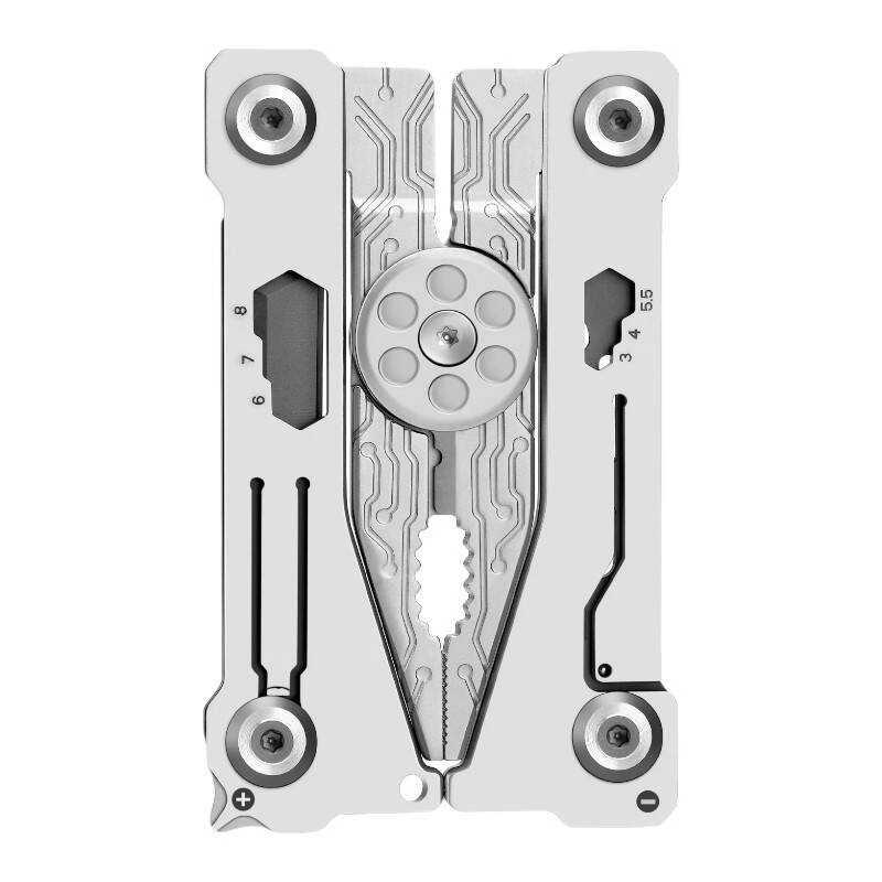 - Daugiafunkcis įrankis Nextool Sidabrinis Blade EDC 14in1 NE20182