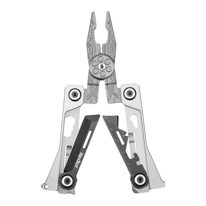 - Daugiafunkcis įrankis Nextool Sidabrinis Blade EDC 14in1 NE20182