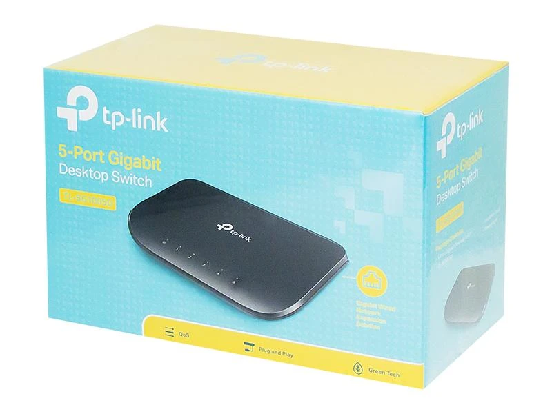 Maršrutizatorius TP-LINK 5 prievadų gigabito komutatorius