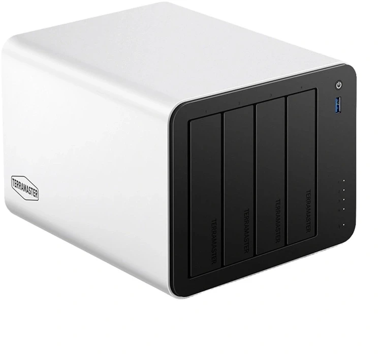 „TERRAMASTER F4-425 Plus“ NAS failų serveris su „Intel N95“, 8 GB RAM ir 4 lizdais