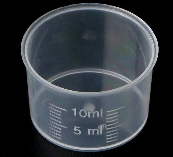 Oem Matavimo puodelis 10 ml - Plastikinis indelis su matavimo puodeliu