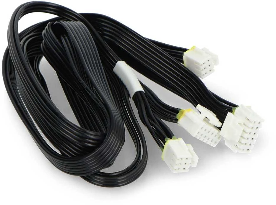 Bambu Lab 2in1 laidų komplektas su baltomis jungtimis