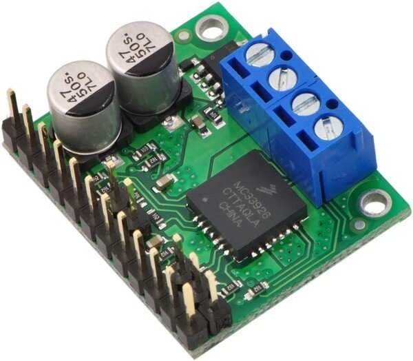 MC33926, vieno kanalo 28V/2.5A variklio valdiklis, Pololu 1212