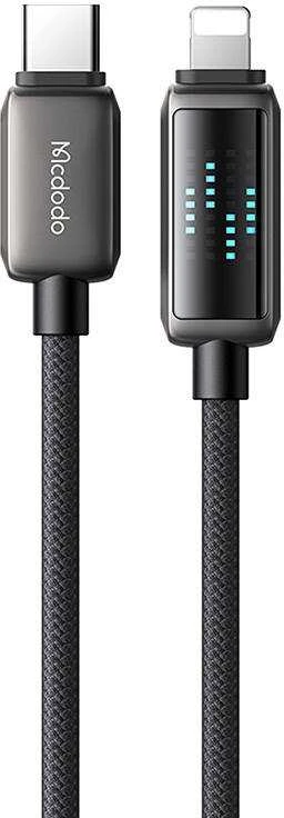 Mcdodo CA-2630 USB-C prie Lightning laidas, 36 W, LED ekranas, 1.2 m
