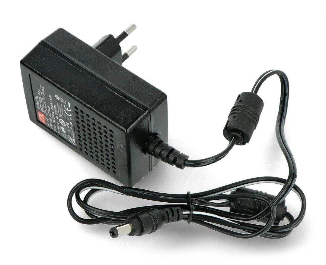 Mean Well GST25E05-P1J su DC 5.5/2.1mm jungtimi