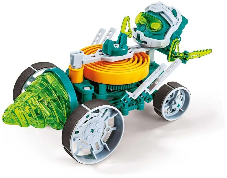 Mechanikos laboratorijos konstrukcijų rinkinys - Kosmoso tyrinėtojai - Kurkite robotus 3in1 - Clementoni 50873