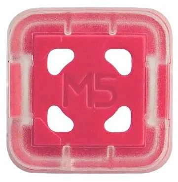 M5Stack rožinis permatomas mechaninis klavišų dangtelis