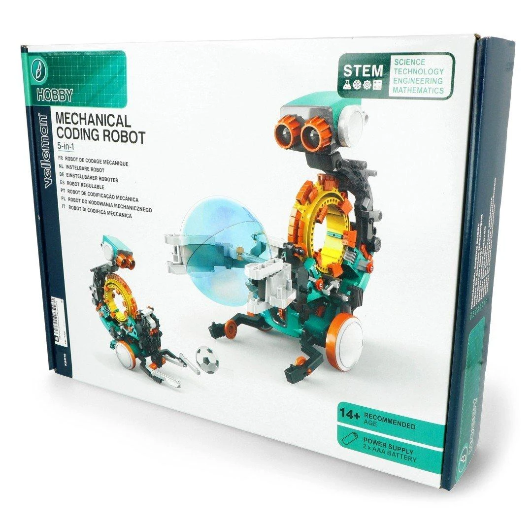Mechaninis kodavimo robotas 5in1 - Velleman KSR19