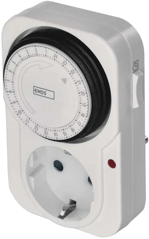 Mechaninis laikmatis TS-MD31, 230V AC, 16A, SCHUKO, EMOS