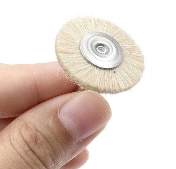 Oem Medvilnės poliravimo diskas 5 mm - minkštas poliruoklis, skirtas Dremel