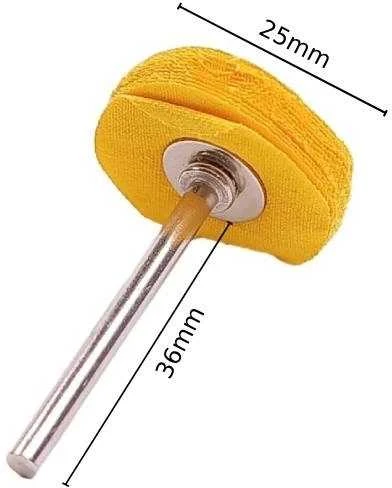 Medvilninis poliravimo antgalis 25 mm – skirtas Dremel, Mini Rubbermaid