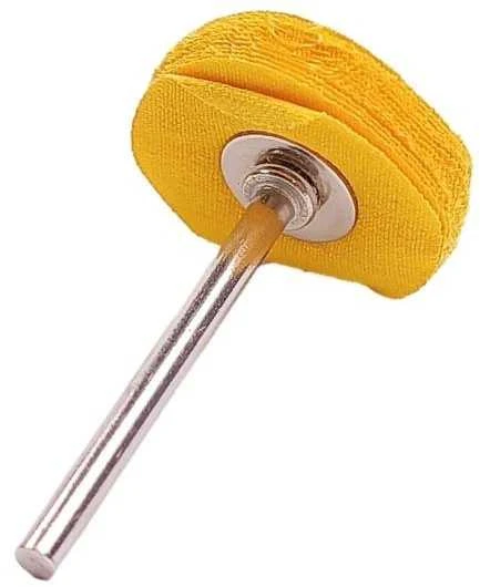 Medvilninis poliravimo antgalis 25 mm – skirtas Dremel, Mini Rubbermaid