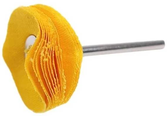Medvilninis poliravimo antgalis 25 mm – skirtas Dremel, Mini Rubbermaid