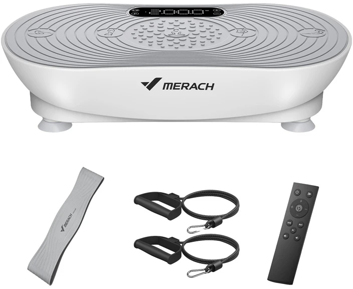 Merach 2533W1 Platforma wibracyjna balta