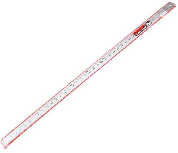 Oem Metalinė liniuotė 50cm - 0.3mm - dvipusė - tiksli
