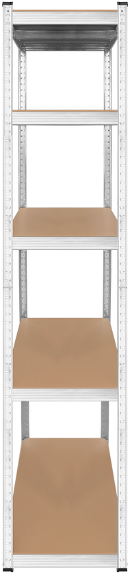 Metalinė sandėlio lentyna 205x120x45 sidabrinė Rebel