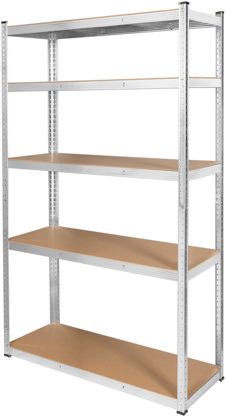 Metalinė sandėlio lentyna 205x120x45 sidabrinė Rebel