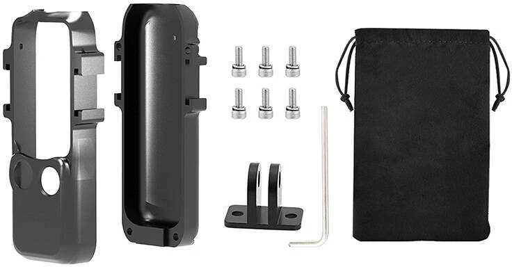Metalinis apsauginis dėklas PULUZ skirtas DJI OSMO Pocket 3 (PU933B)