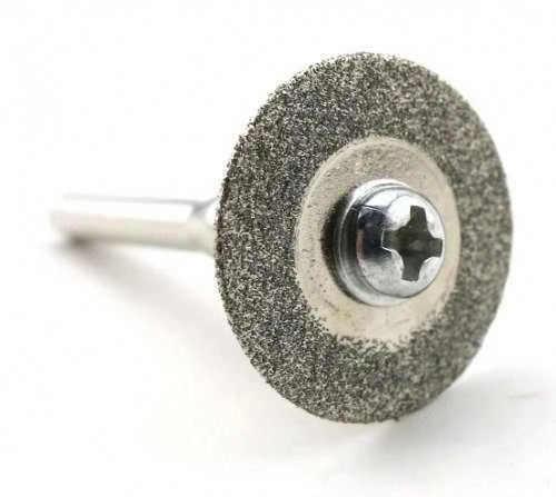 Oem Metalinis diskinis pjūklas - 30 mm - deimantinis diskas - skirtas dremel, mini guminė juosta