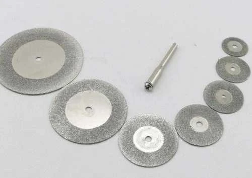 Oem Metalinis diskinis pjūklas - 30 mm - deimantinis diskas - skirtas dremel, mini guminė juosta