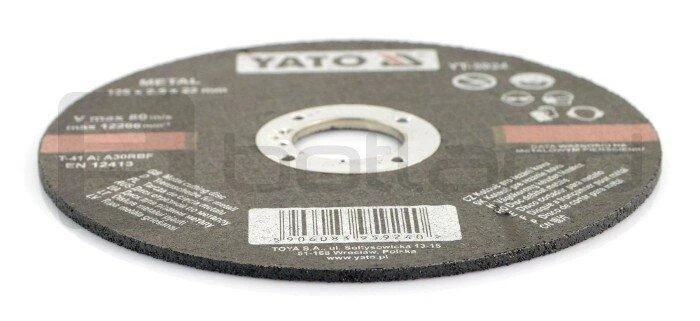 Metalo pjovimo diskas Yato YT-5924