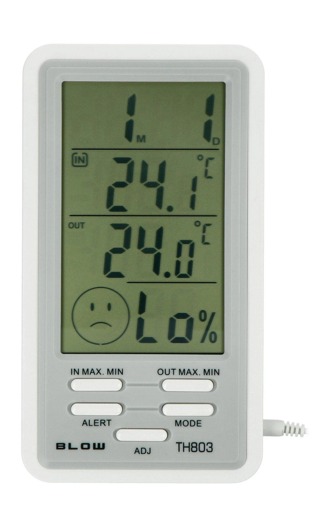 Meteorologinė stotis - termohigrometras Blow TH803
