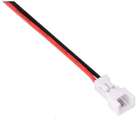 Oem Micro JST kištukas su 120 mm laidu – 2 PIN žingsnis 1.25 – MCX – vyriškas (vyriškas)