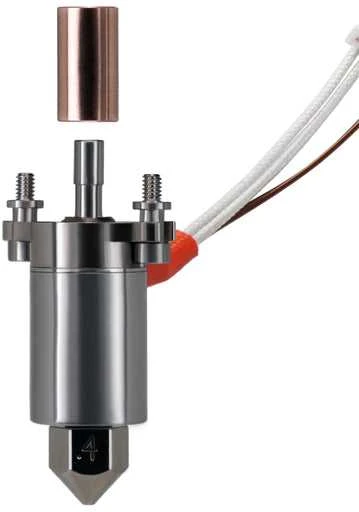 Micro Swiss FlowTech su nuimtu variniu antgaliu