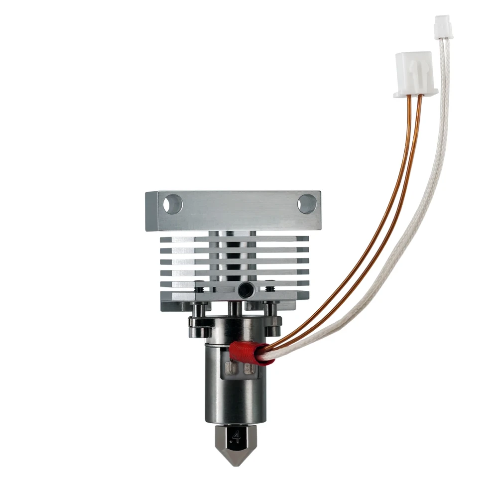 Micro Swiss FlowTech hotend su laidais ir aušinimo radiatoriumi