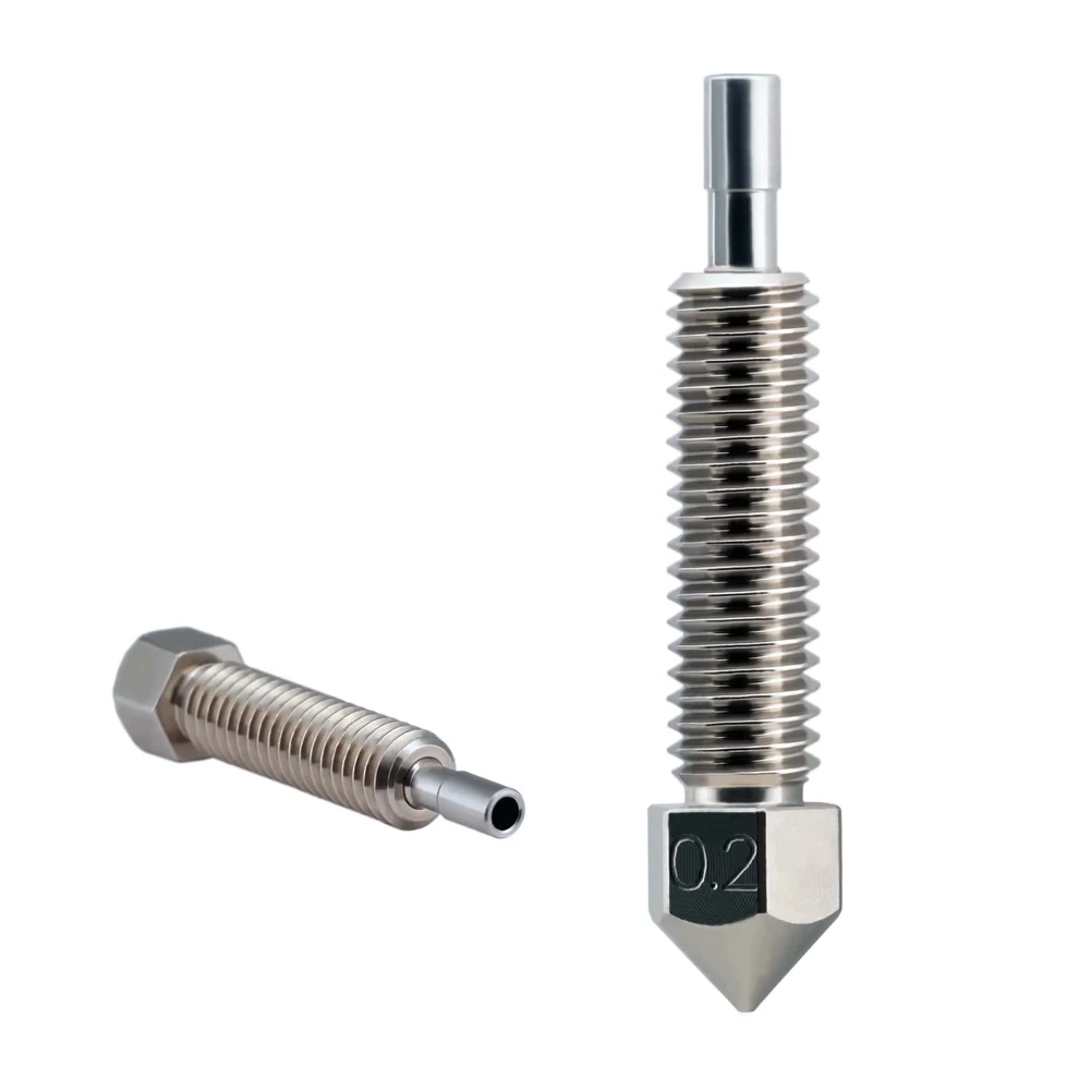 Micro Swiss FlowTech antgaliai su 0.2 mm purkštuku