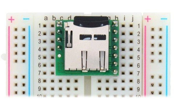 Atminties kortelė MicroSD kortelių skaitytuvo modulis, Pololu 2597