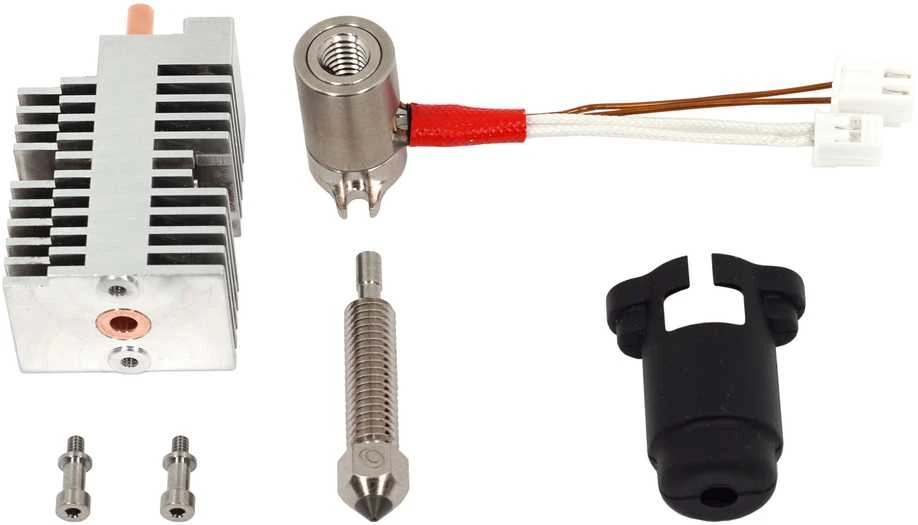 Microswiss FlowTech hotend dalių rinkinys