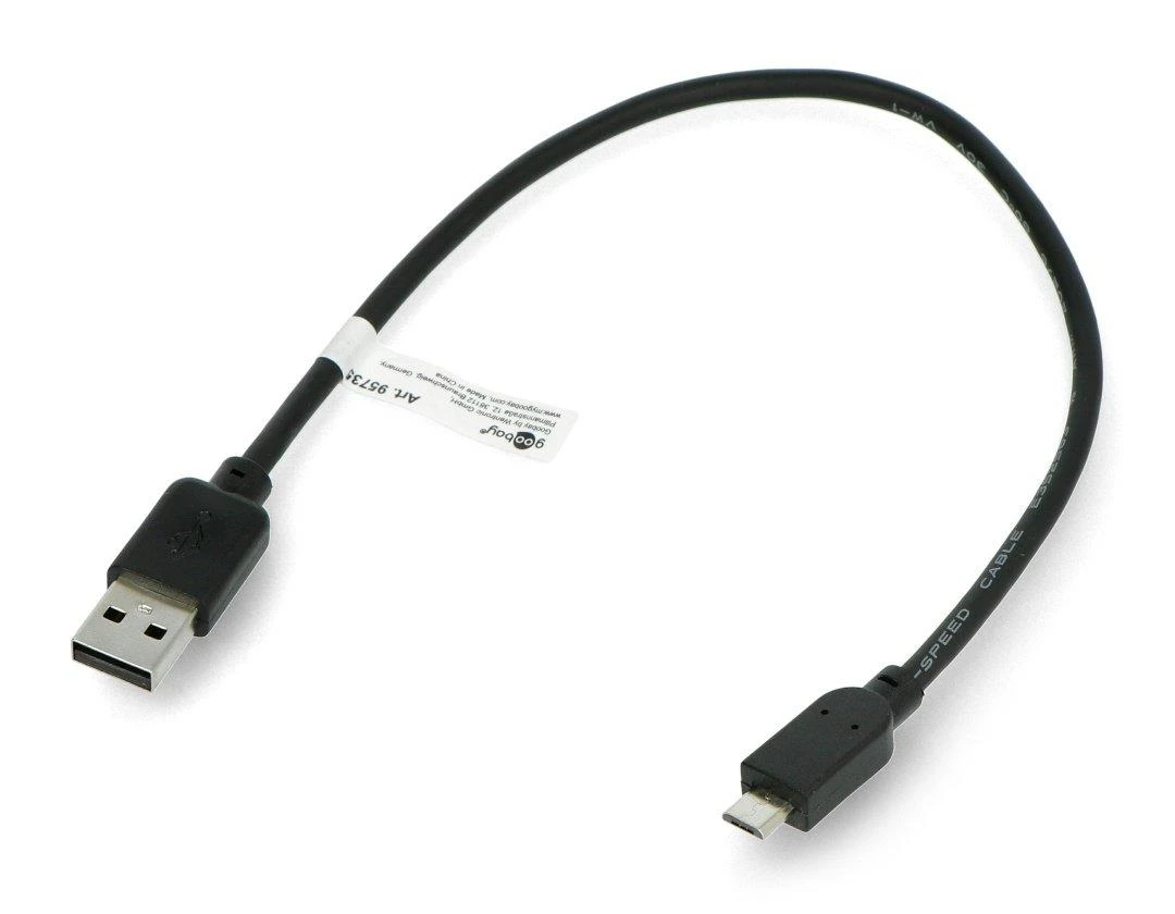 Goobay Gogobay MicroUSB B-A layadas 2.0 Hi-Speed ​​​​​​​​​​​​​​​​​​
