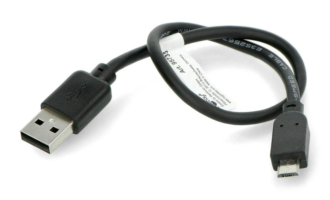 Goobay Gogobay MicroUSB B-A layadas 2.0 Hi-Speed ​​​​​​​​​​​​​​​​​​