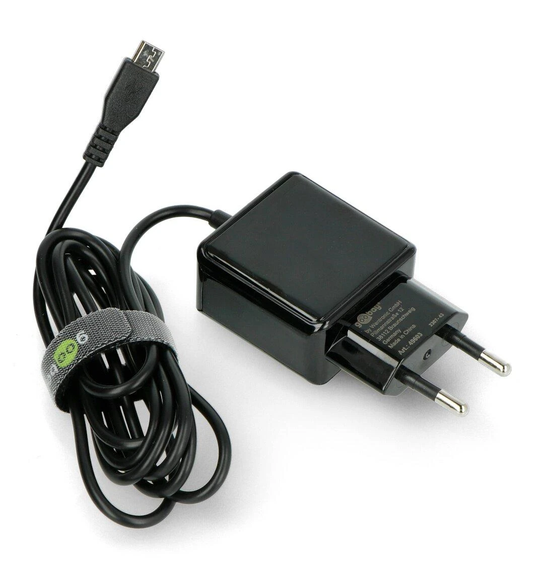 MicroUSB maitinimo šaltinis 5V/3A - Goobay