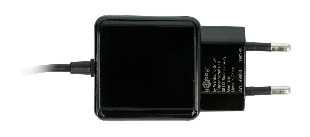 Goobay MicroUSB įkroviklis su euro kištuku