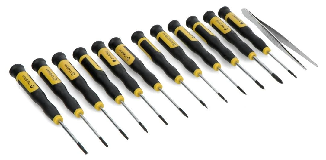 13 dalių atsuktuvų rinkinys PROXXON Micro