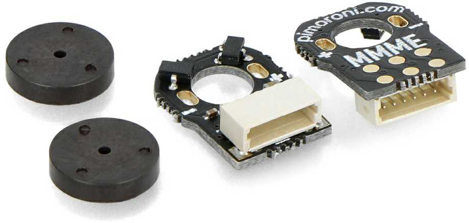 Mikro metalinio variklio enkoderis - paprastas - 2 vnt - Pimoroni PIM604