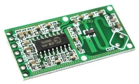 Mikrobangų judesio jutiklis - 4-28V - RCWL-0516 - Arduino jutiklis