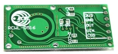 Mikrobangų judesio jutiklis - 4-28V - RCWL-0516 - Arduino jutiklis