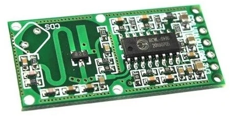 Mikrobangų judesio jutiklis - 4-28V - RCWL-0516 - Arduino jutiklis