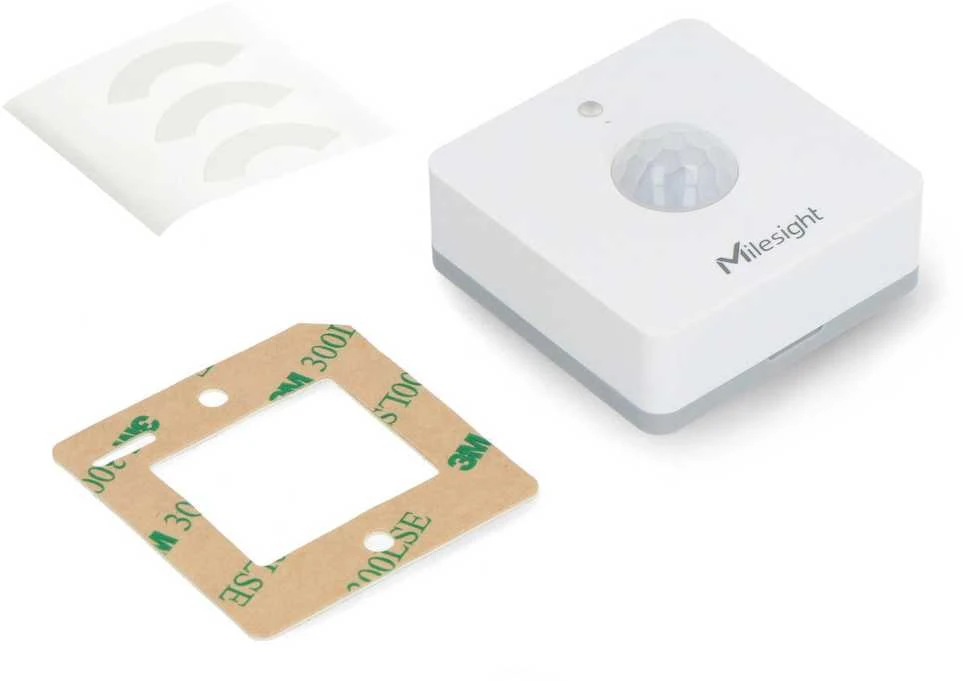 Milesight WS202 išmanusis PIR judesio ir šviesos jutiklis LoRaWAN