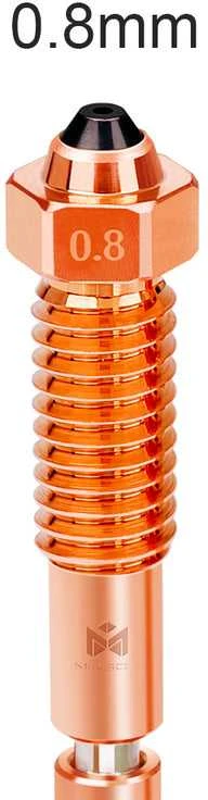 Mingda 3D spausdintuvo purkštukas 0.8 mm
