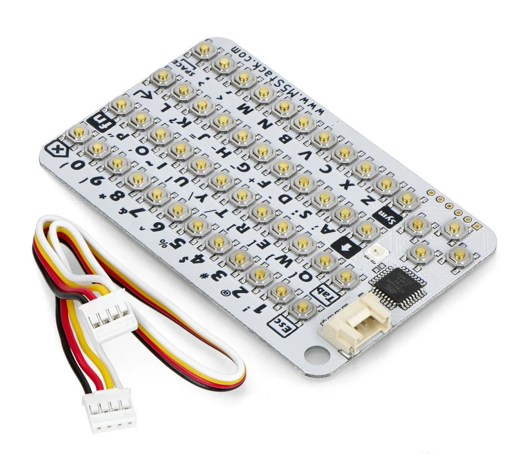 Mini klaviatūros CardKB V1.1 ATmega8A išplėtimo blokas, skirtas M5Stack kūrimo moduliams - U035-B