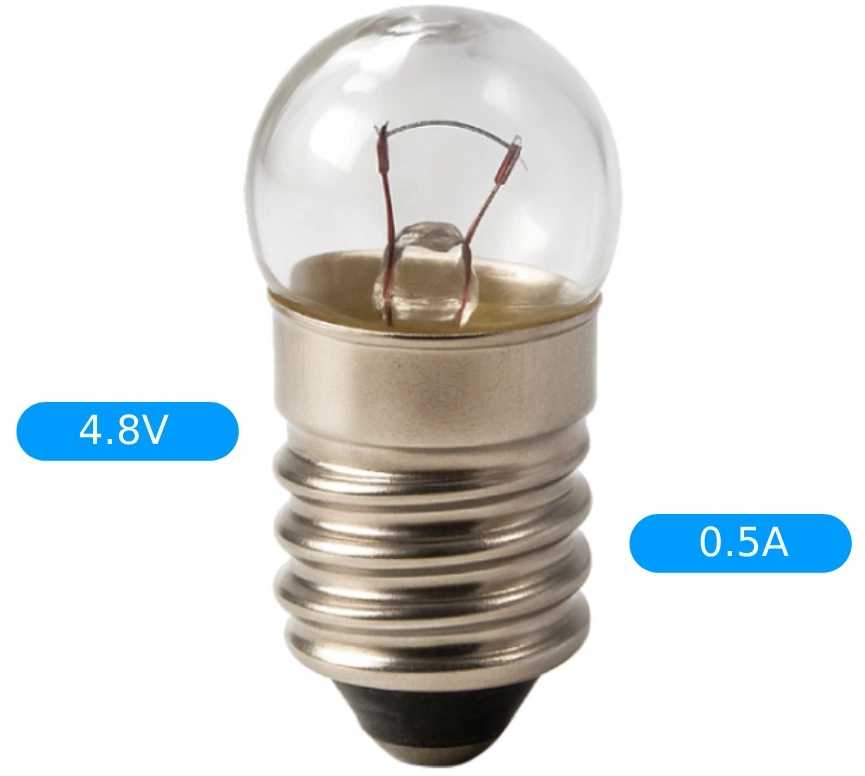 Oem Mini lemputė 1.5 V - šiltai balta - pasidaryk pats eksperimentams ir elektros grandinėms