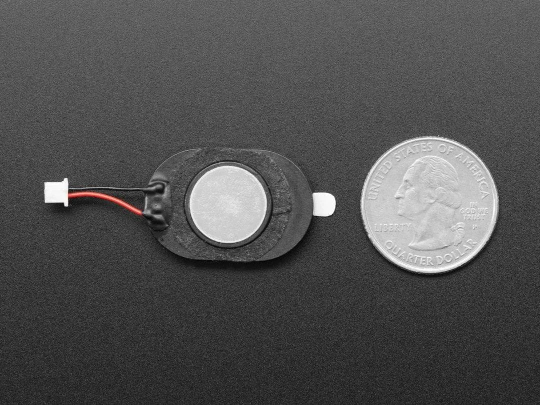 Mini ovalus garsiakalbis 1W 8Ohm, 30x20x5mm, Adafruit 4227